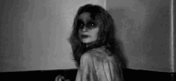 Terror Girl In The Corner GIF