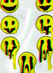 Terror Smile Emoji GIF