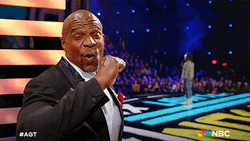 Terry Crews Pleasantly Surprised Americas Got Talent GIF