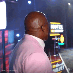 Terry Crews Stunned Reaction Screaming GIF