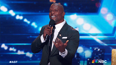 Terry Crews Teasing Americas Got Talent GIF