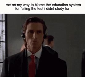 Test Day Christian Bale Meme GIF