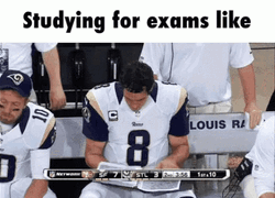 Test Day Sam Bradford Flipping Pages GIF