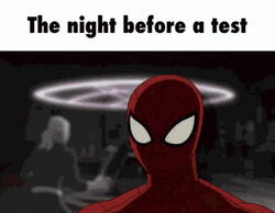 Test Day Spiderman Blowing Mind GIF