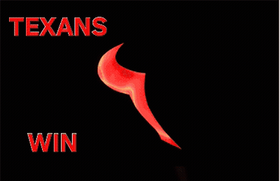 Texans Logo Surrounded By Sparklers GIF