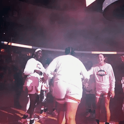 Texas Basketball Hookem Horns Longhorns GIF