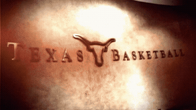 Texas Basketball On Brown Surface GIF