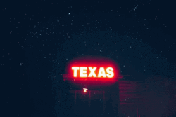 Texas Billboard Led Light GIF