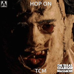 Texas Chainsaw Hop On Leatherface GIF