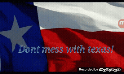 Texas Flag Don't Mess With Texas GIF