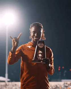 Texas Longhorns Track And Field Win GIF