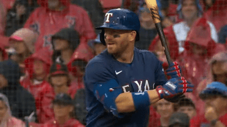 Texas Rangers Batter Robbie Grossman GIF