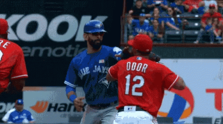 Texas Rangers Brawl GIF