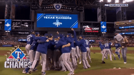 Texas Rangers Champion GIF