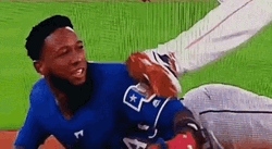 Texas Rangers Head Kick GIF