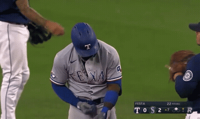 Texas Rangers Player Ready To Throw Ball GIF