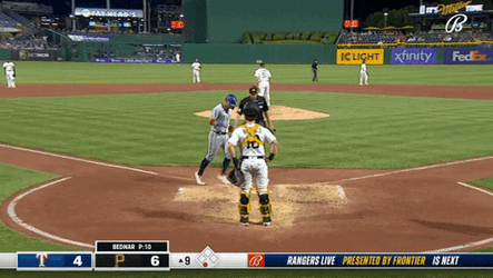Texas Rangers Run Back To The Huddle GIF