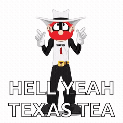 Texas Tech Mascot In Cowboy Hat Thumbs Up GIF