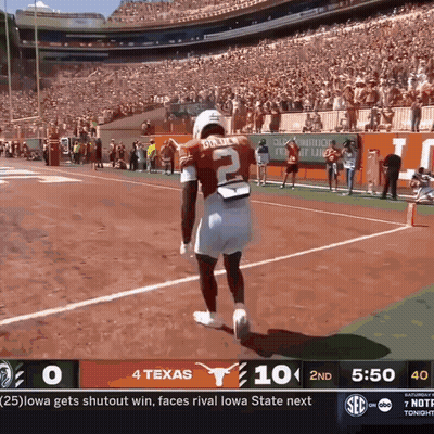 Texas Vs Iowa Football Game GIF