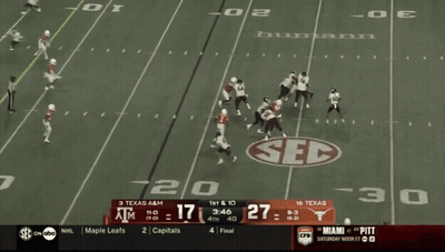 Texas Vs Miami Football Game GIF