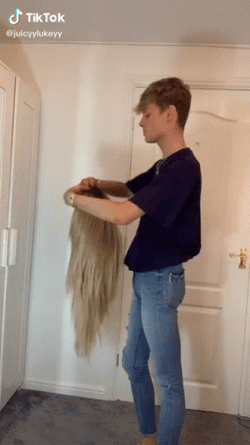 Tg Tf Transgender Transformation Man To Woman GIF