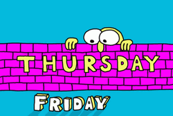 Tgi Wednesday Thursday Friday GIF