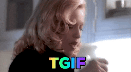 Tgif Meme Madonna Drinking GIF