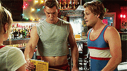 Thad Castle Alan Ritchson Flirting With Girl Bartender GIF