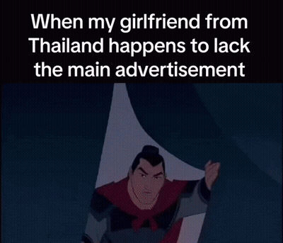 Thai Girlfriend Lacks Main Advertisement GIF