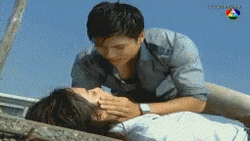 Thai Soap Opera Mouth To Mouth Cpr Scene GIF