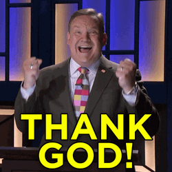 Thank God Andy Richter GIF