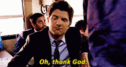 Thank God Ben Wyatt GIF