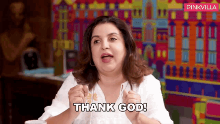 Thank God Farah Khan GIF