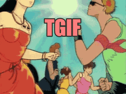 Thank God Its Friday 80S Disco GIF