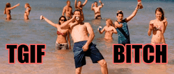 Thank God Its Friday Beach Vibe GIF