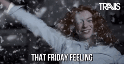 Thank God Its Friday Girl Spinning GIF