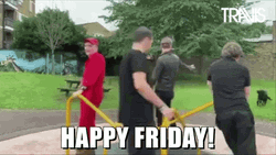 Thank God Its Friday Happy Playing GIF