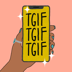 Thank God Its Friday Lockscreen GIF