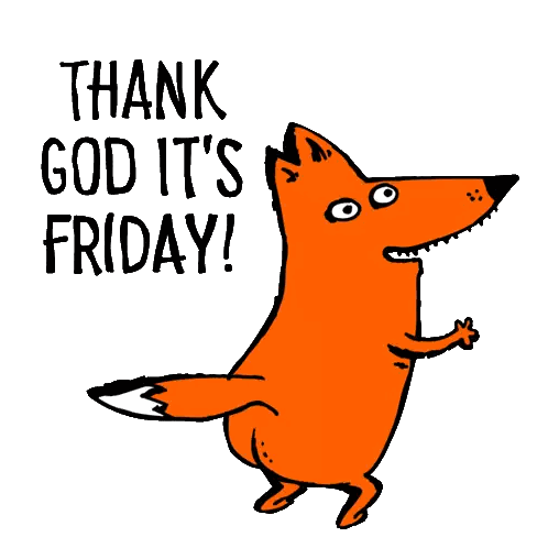 Thank God Its Friday Tgif Sticker