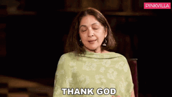 Thank God Neena Gupta GIF