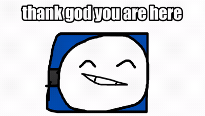 Thank God You Are Here Cartoon GIF