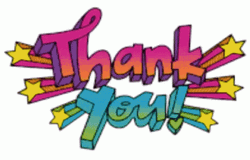 Thank You Animated Text GIF
