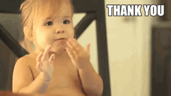 Thank You Asl Baby Laugh GIF