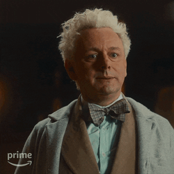 Thank You Aziraphale GIF