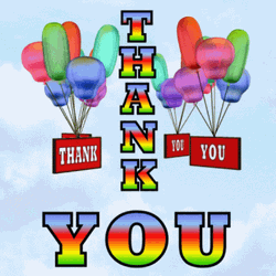 Thank You Balloons Appreciation GIF