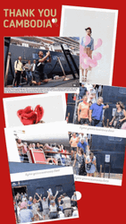 Thank You Cambodia Peace And Love GIF