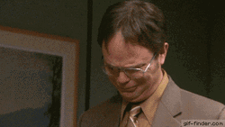 Thank You Crying Goodbye Dwight Schrute GIF