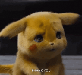 Thank You Crying Pokemon Pikachu GIF