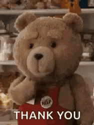 Thank You Cute Ted The Movie GIF