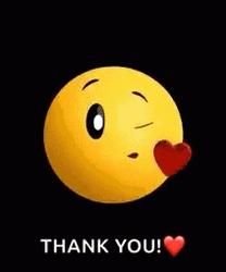 Thank You Emoji Blowing Heart Kiss